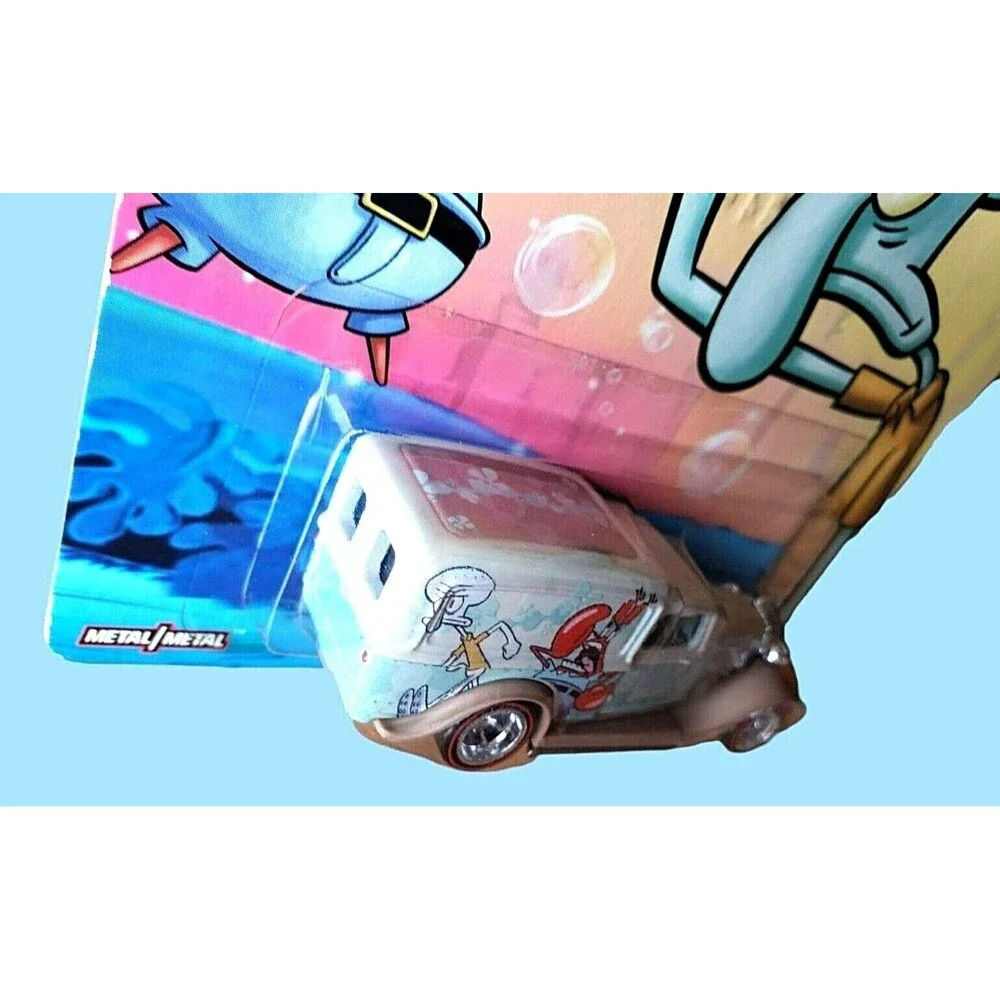 Hot Wheels '34 DODGE DELIVERY Silver & Blue Pop Culture Sponge Bob Square Pants